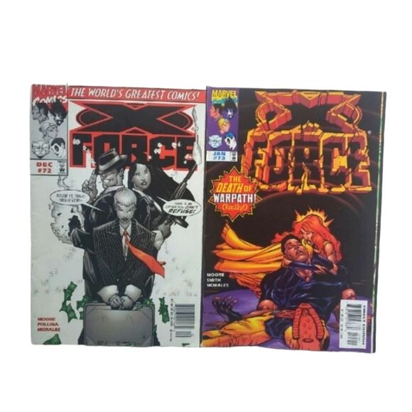 MARVEL X FORCE COMIC BUNDLE x4 - Picture 3 of 8